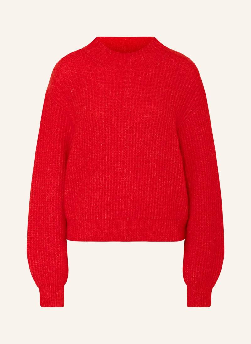 American Vintage Pullover Mit Alpaka rot von American vintage