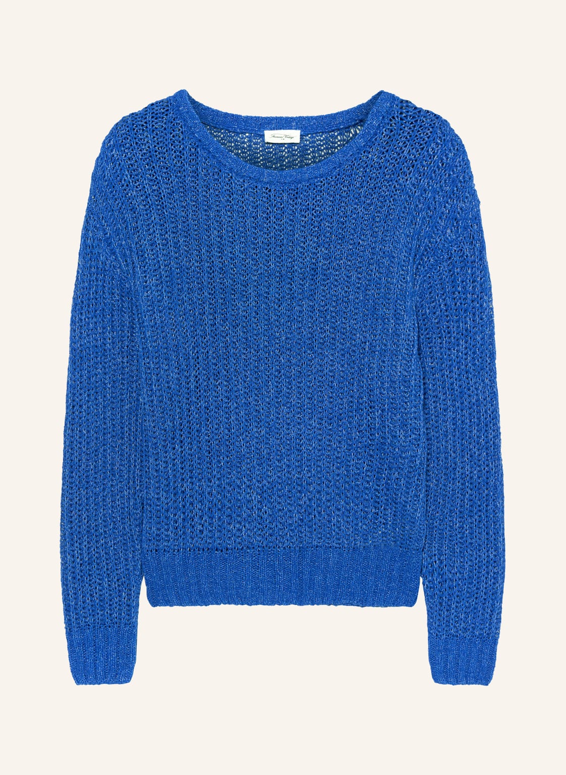 American Vintage Pullover Yam blau von American vintage