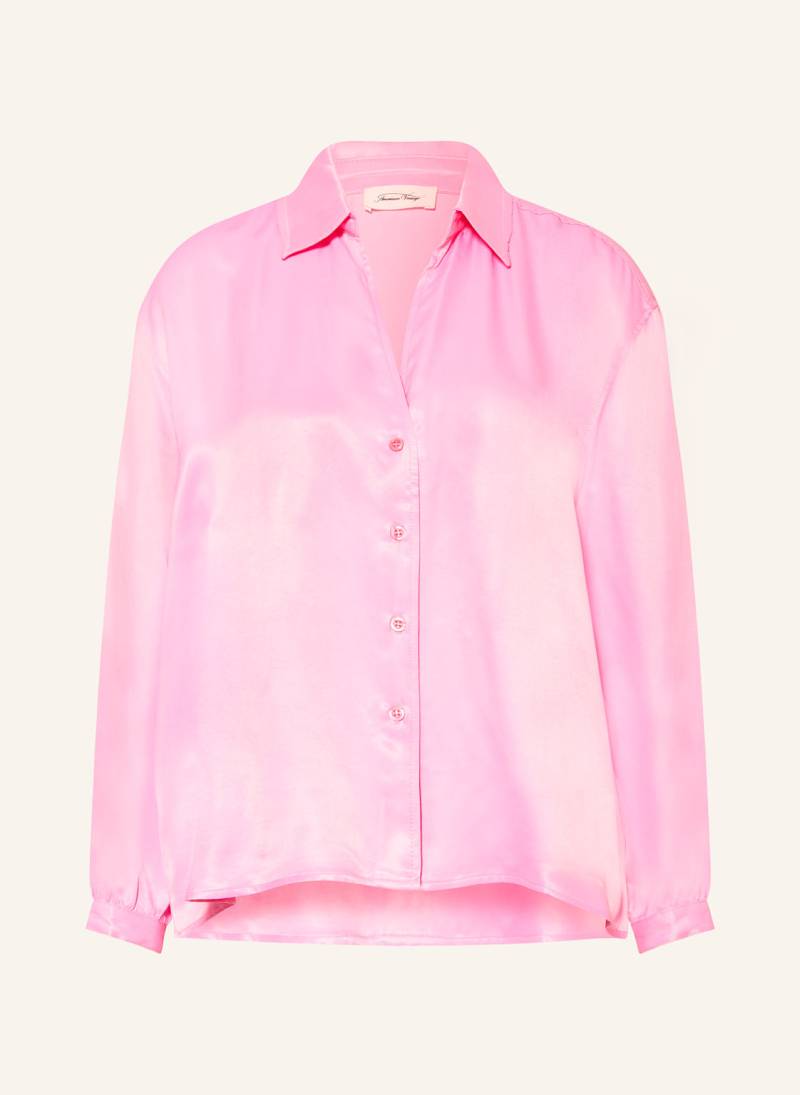 American Vintage Satinbluse Unyl pink von American vintage