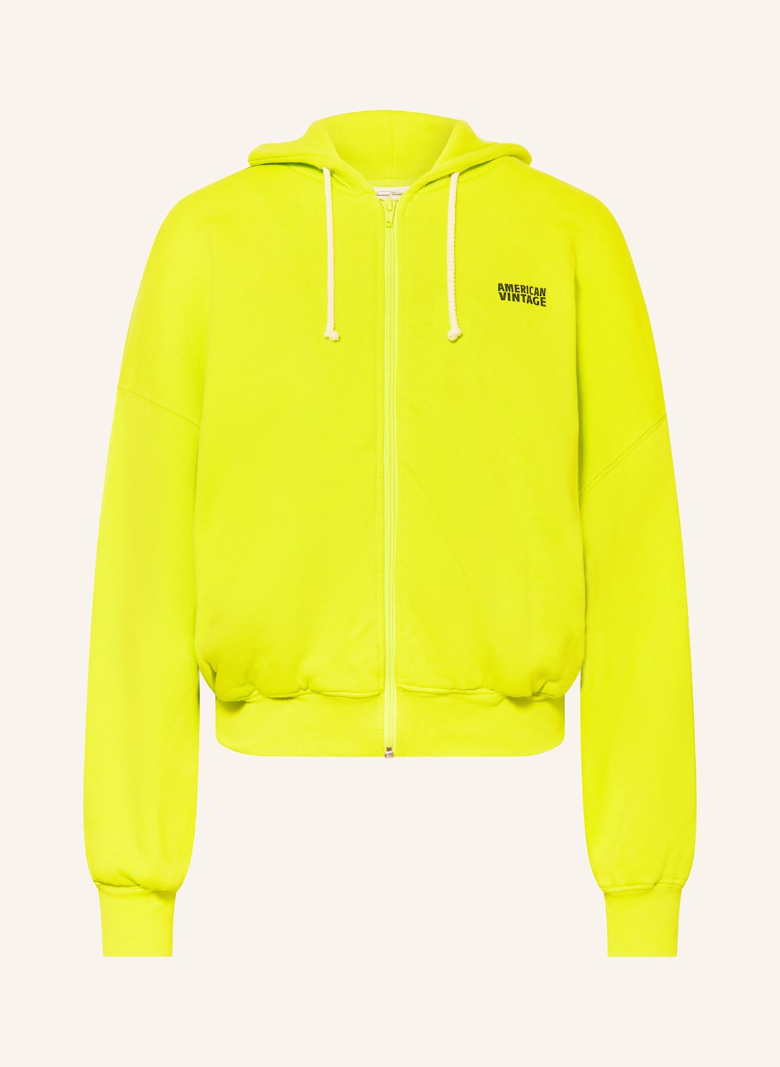 American Vintage Sweatjacke gelb American Vintage Sweatjacke gelb von American vintage