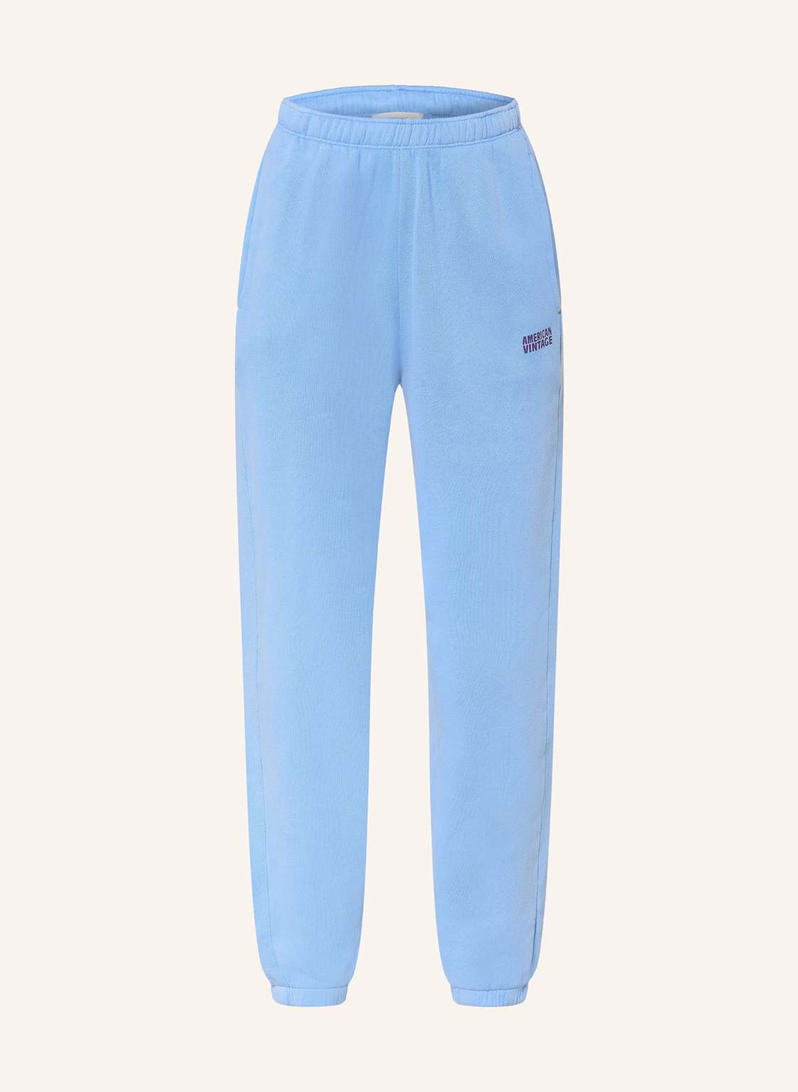 American Vintage Sweatpants Izubird blau von American vintage