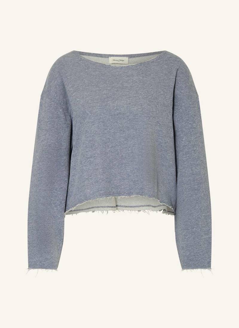 American Vintage Sweatshirt Ofybow grau von American vintage