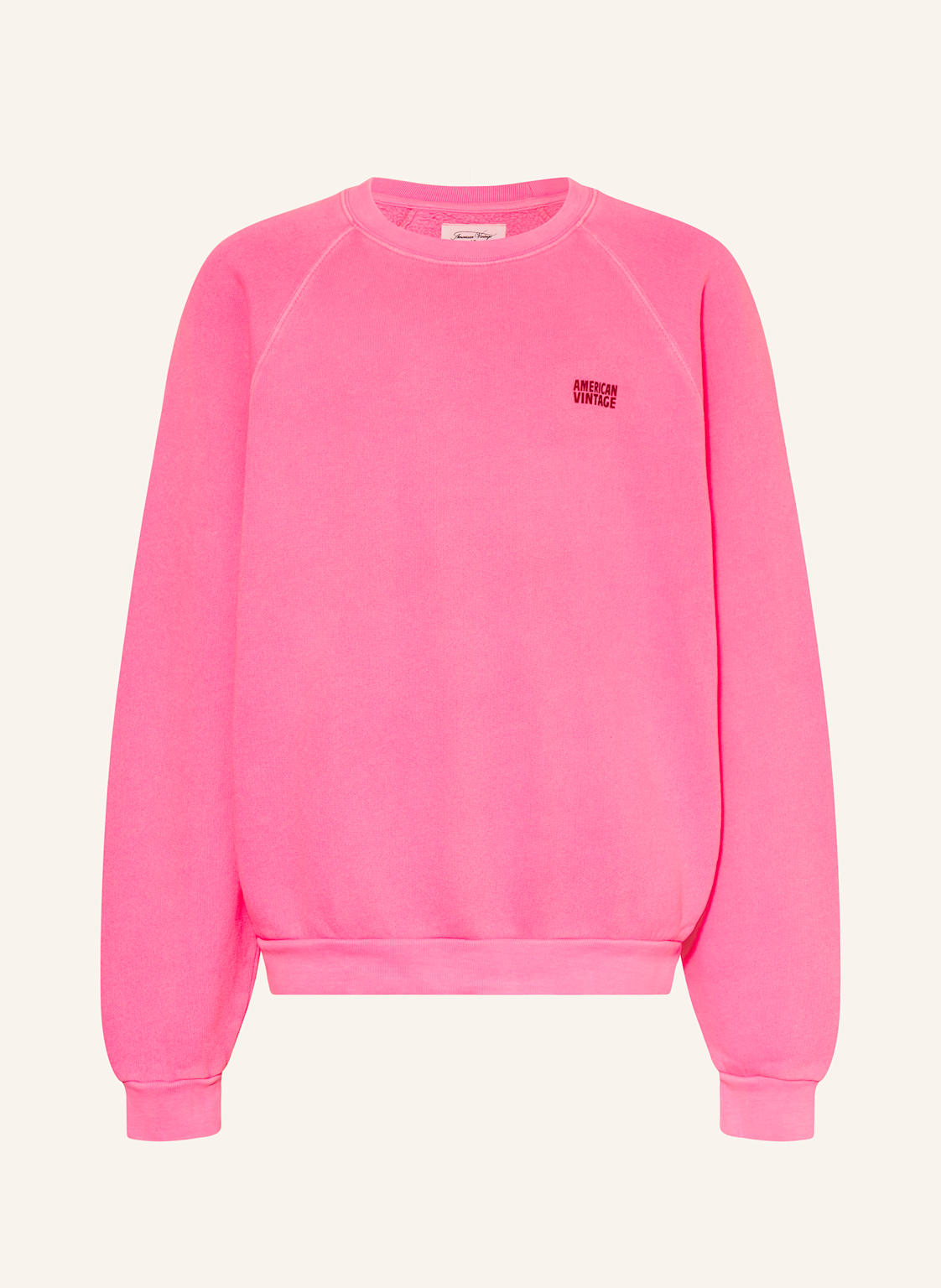 American Vintage Sweatshirt pink von American vintage