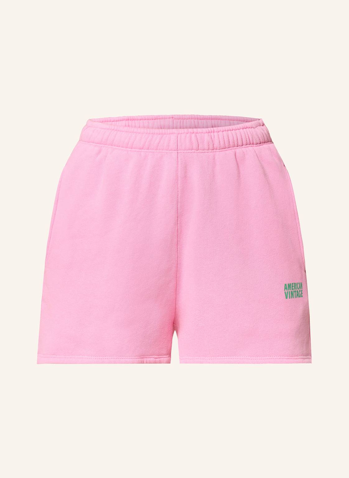 American Vintage Sweatshorts Izubird rosa von American vintage