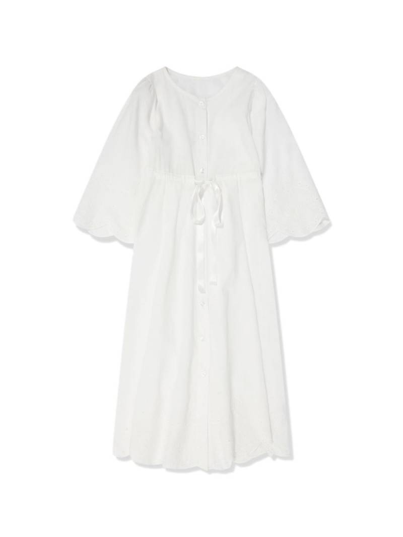 Amiki Anetta broderie-anglaise nightdress - White von Amiki