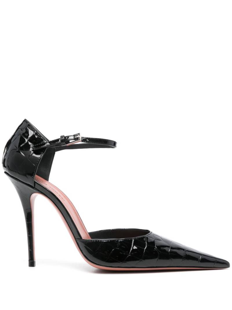 Amina Muaddi 105mm Barbara pumps - Black von Amina Muaddi