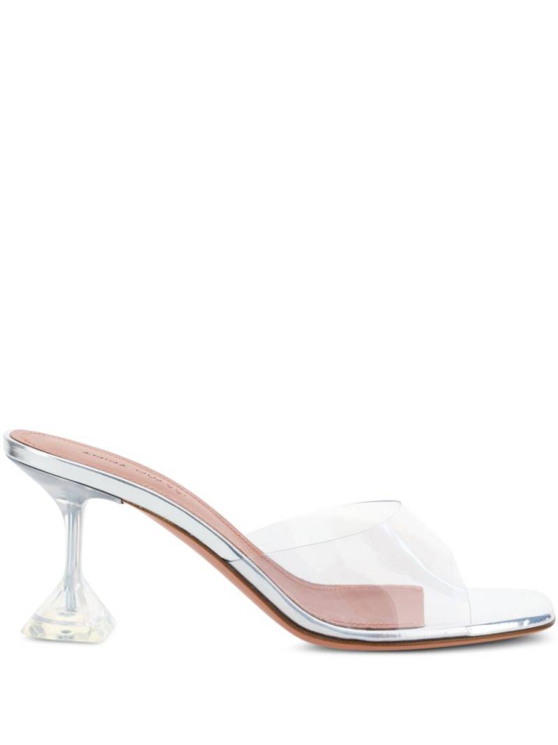 Amina Muaddi 110mm Lupita sandals - White von Amina Muaddi