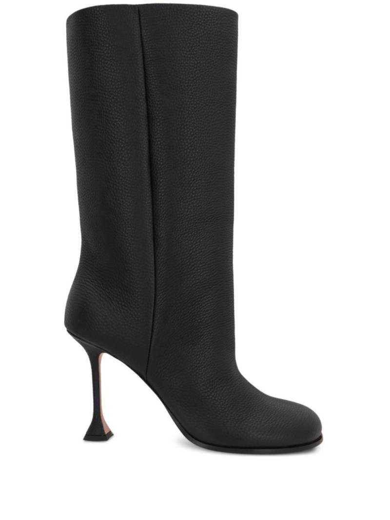 Amina Muaddi 95mm Liya boots - Black von Amina Muaddi