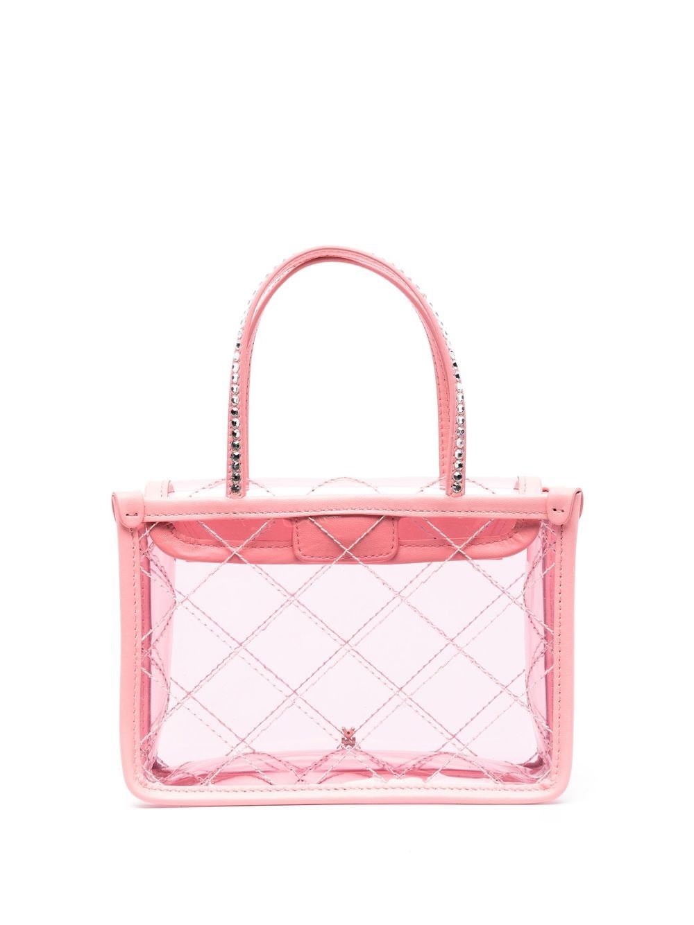 Amina Muaddi Betty sheer tote bag - Pink von Amina Muaddi