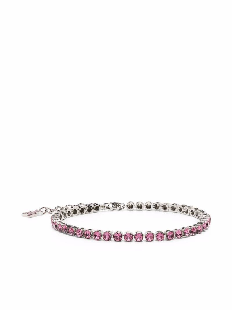 Amina Muaddi crystal-embellished bracelet - Pink von Amina Muaddi