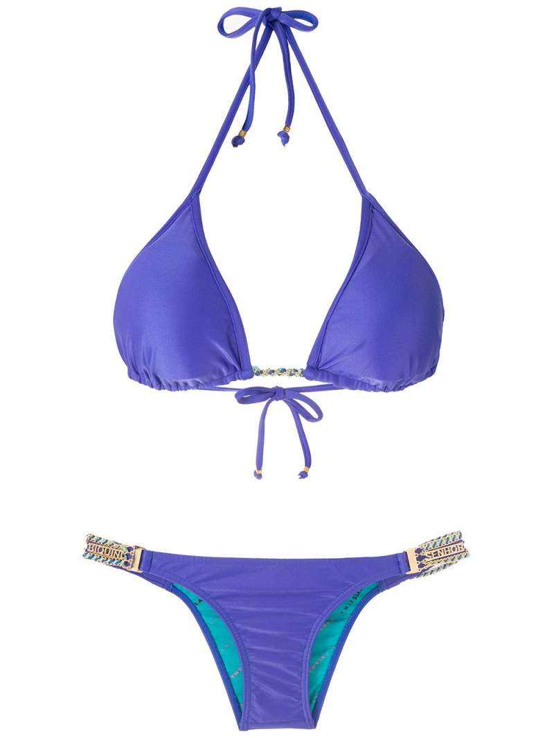 Amir Slama Senhor do Biquíni bikini set - Blue von Amir Slama