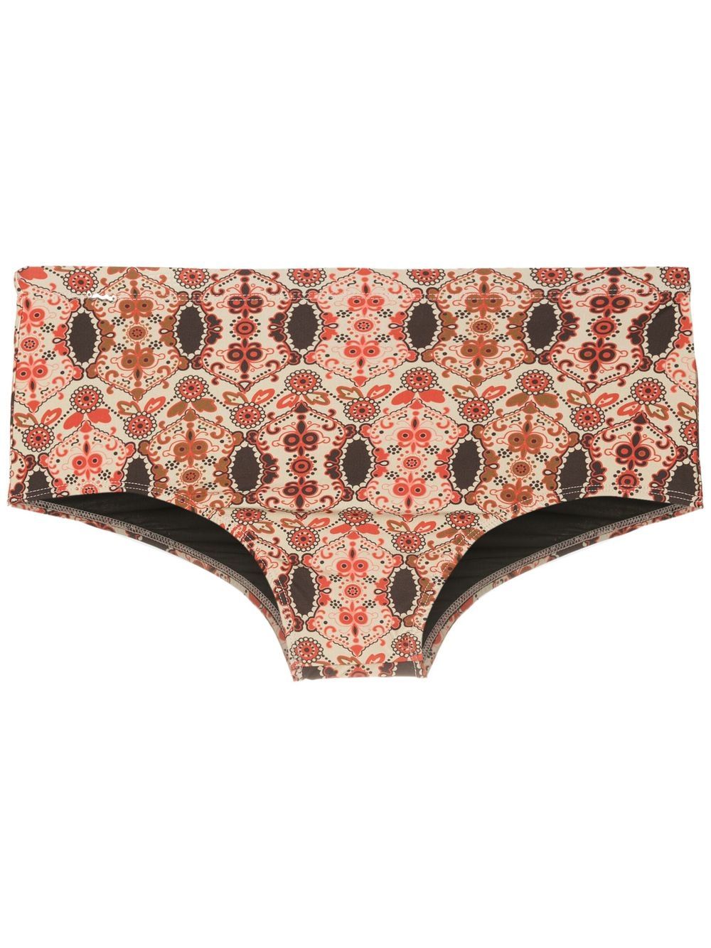 Amir Slama abstract-print swim trunks - Multicolour von Amir Slama