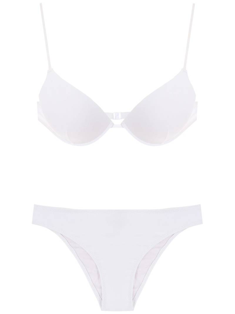 Amir Slama balconette bikini set - White von Amir Slama