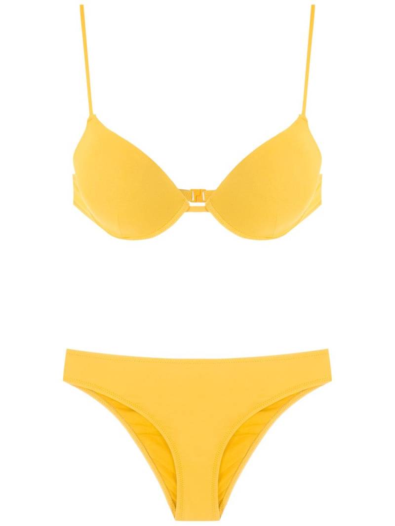 Amir Slama balconette bikini set - Yellow von Amir Slama