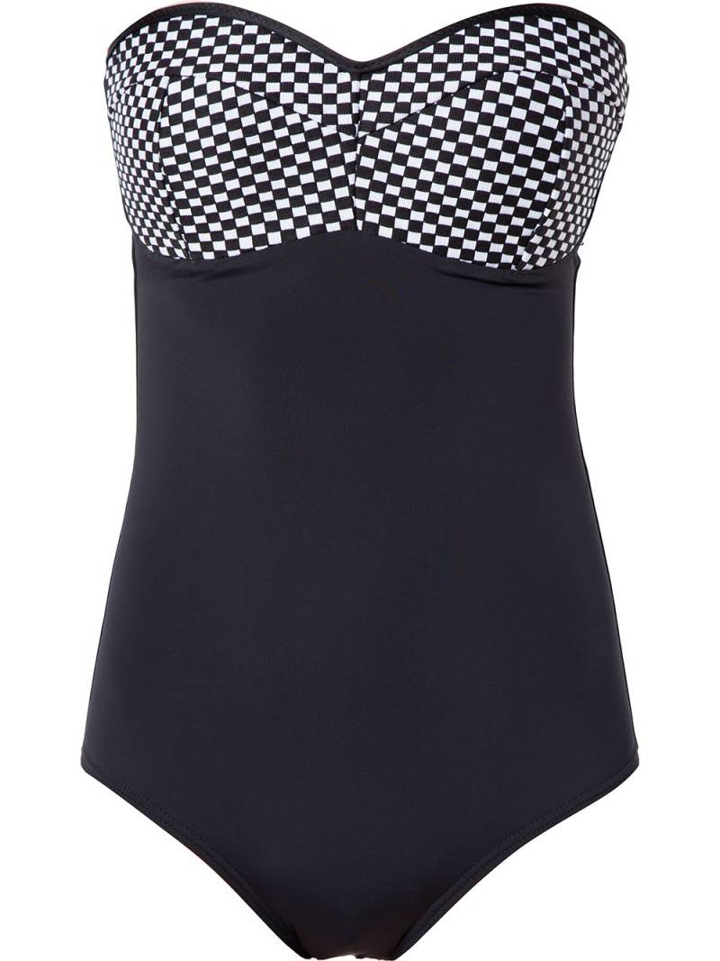 Amir Slama bandeau swimsuit - Black von Amir Slama