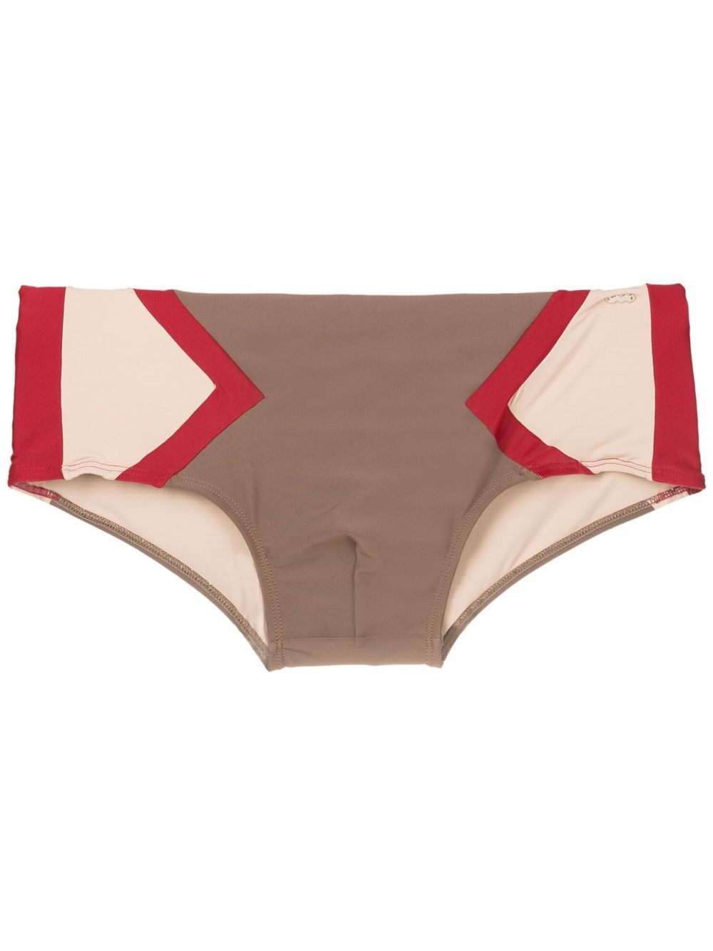 Amir Slama colour-block swimming trunks - Multicolour von Amir Slama