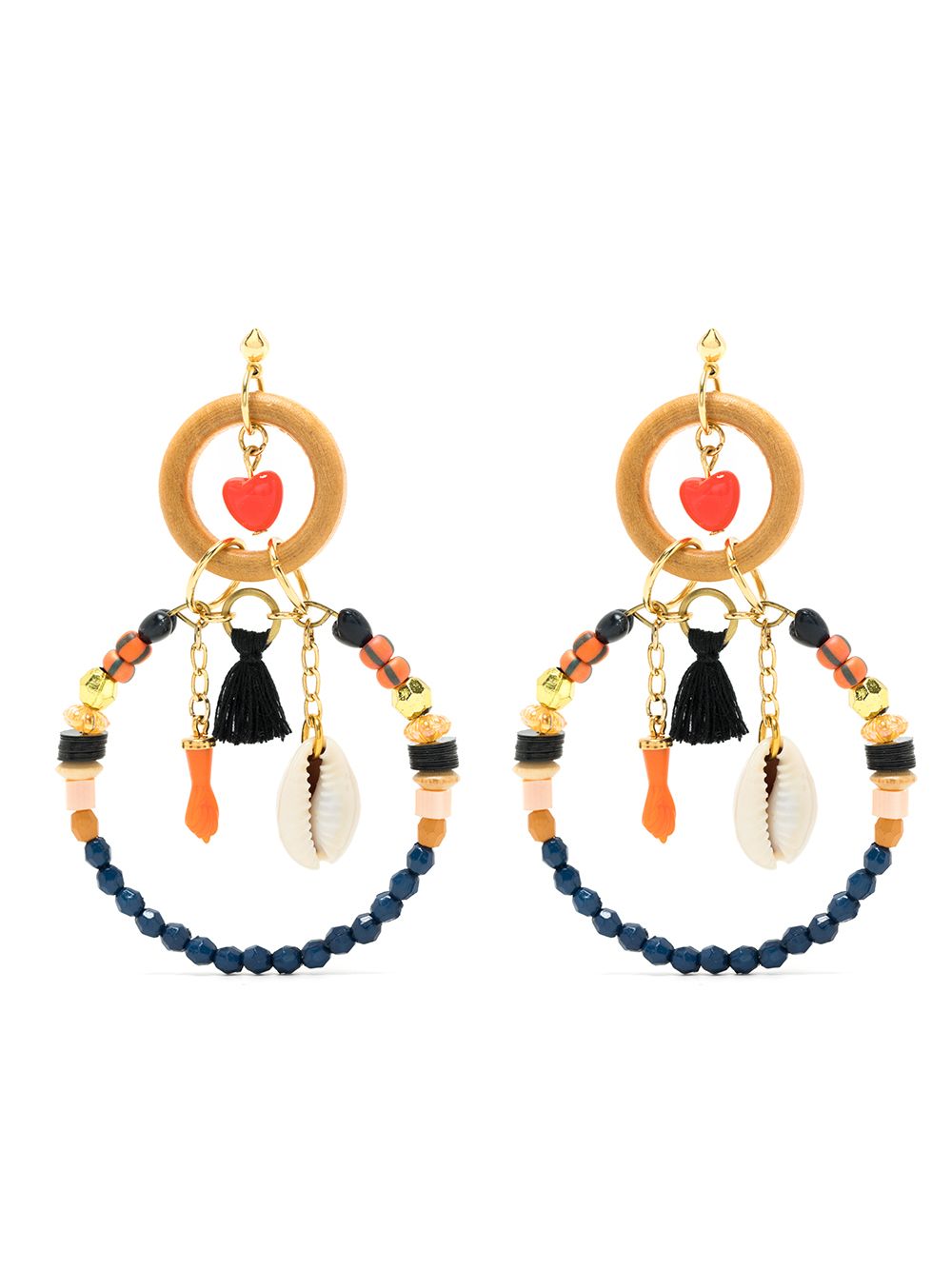 Amir Slama drop earrings - Multicolour von Amir Slama