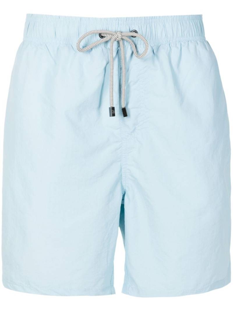 Amir Slama elasticated-drawstring swim shorts - Blue von Amir Slama