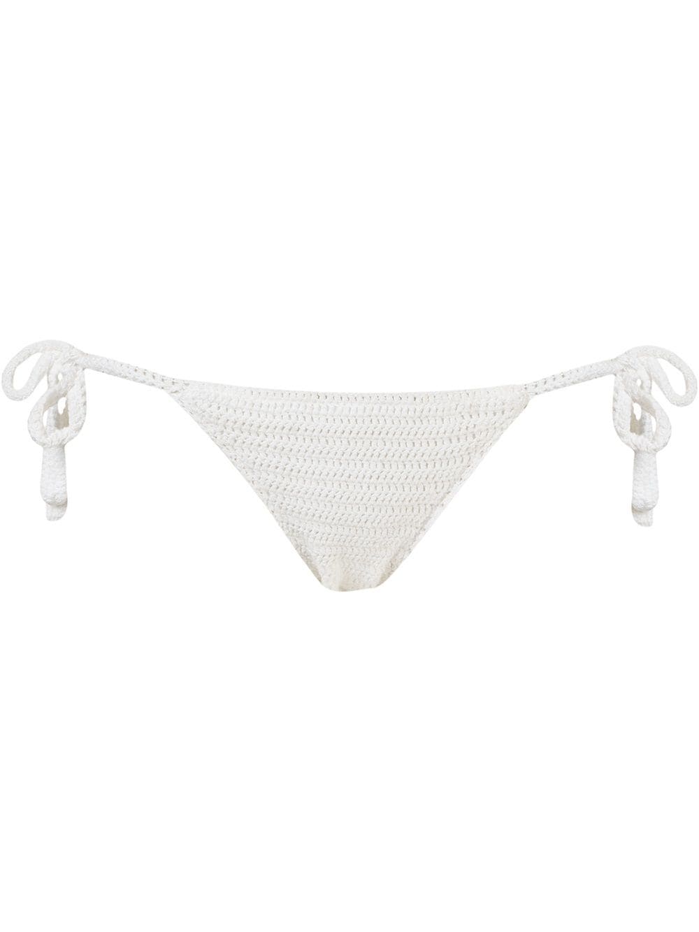 Amir Slama knit bikini bottom - White von Amir Slama