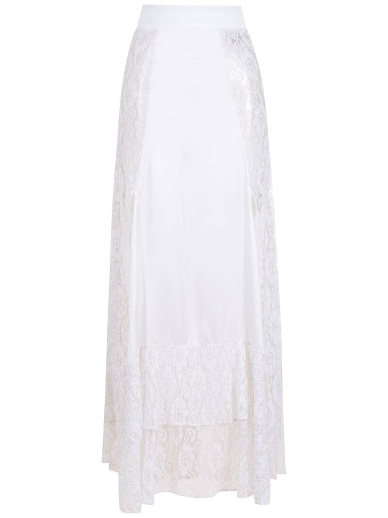 Amir Slama lace maxi skirt - White von Amir Slama