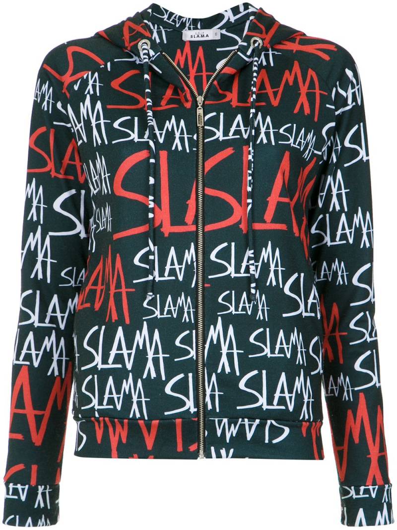 Amir Slama logo print track suit - Black von Amir Slama