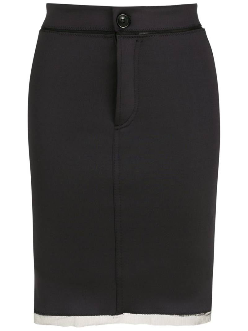 Amir Slama pencil skirt - Black von Amir Slama