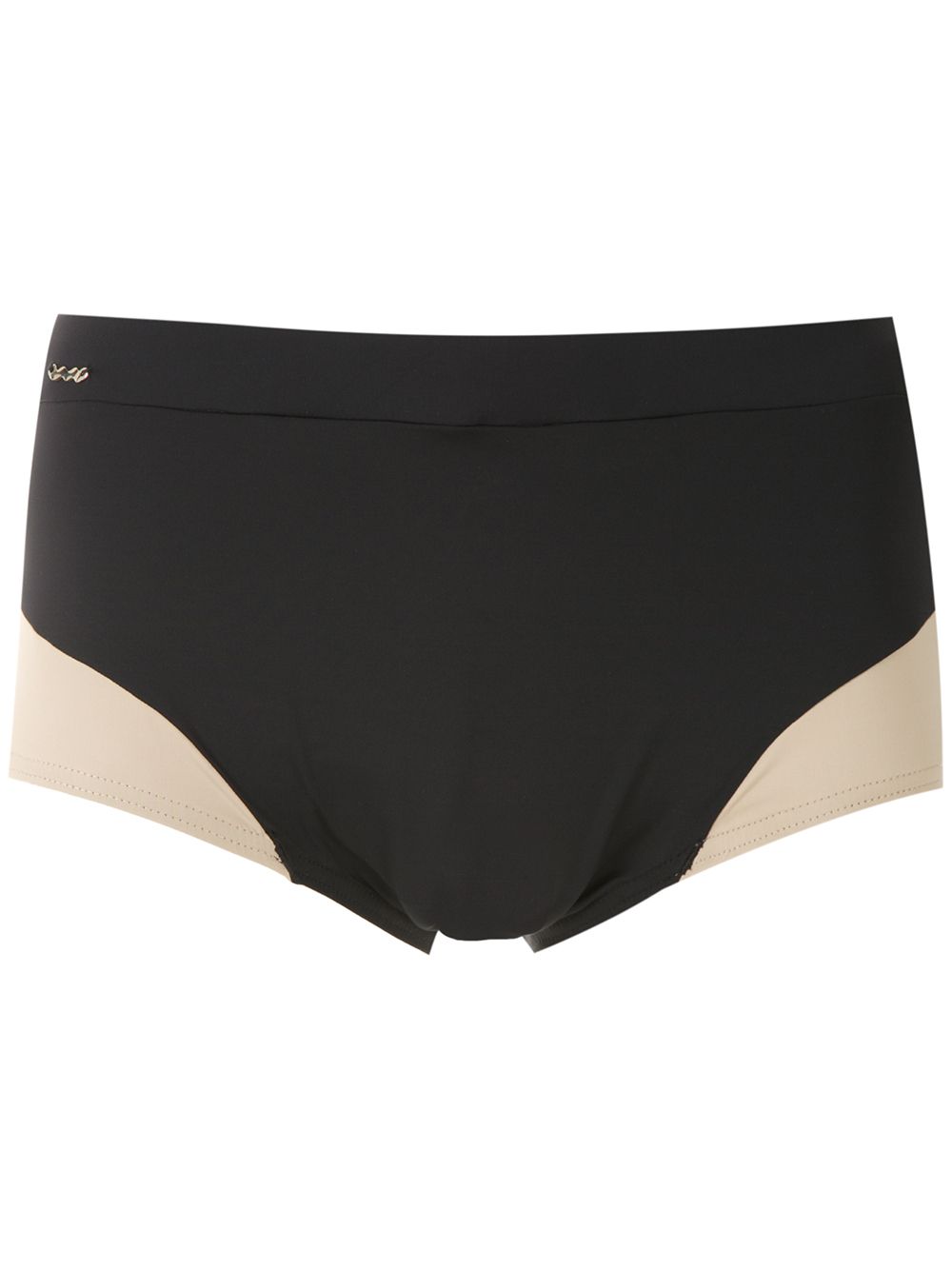 Amir Slama panelled trunks - Black von Amir Slama