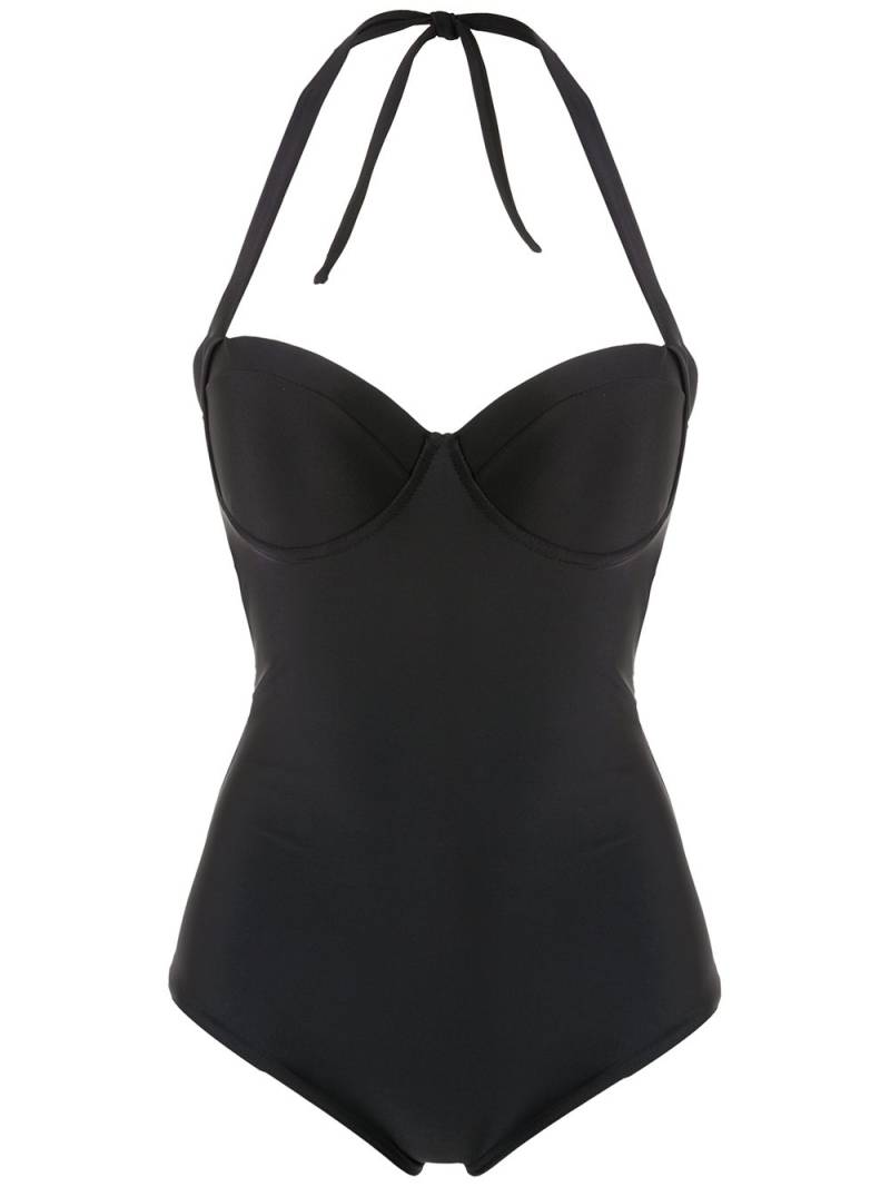 Amir Slama plain one-piece - Black von Amir Slama