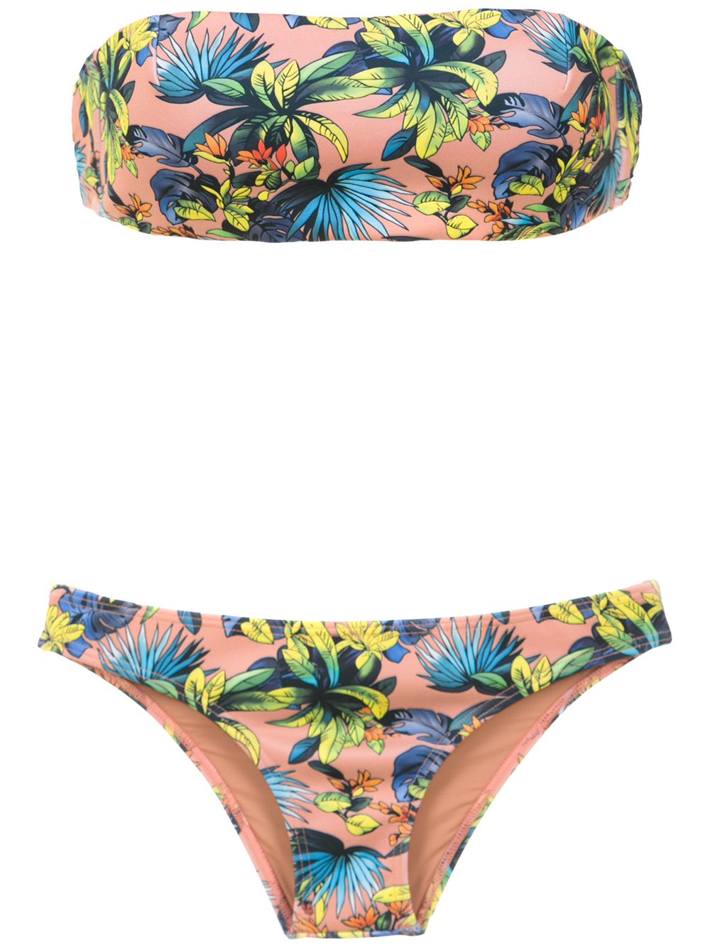 Amir Slama printed bikini - Neutrals von Amir Slama