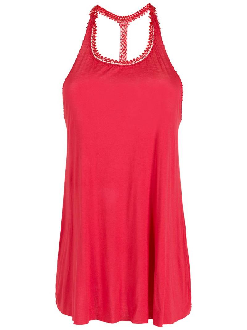 Amir Slama racer back top - Red von Amir Slama