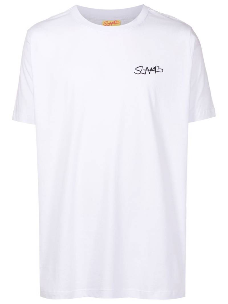 Amir Slama short-sleeved logo-print T-shirt - White von Amir Slama