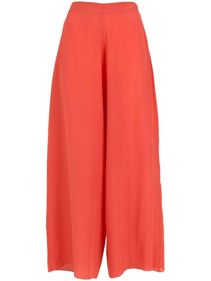 Amir Slama silk palazzo pants - Orange von Amir Slama