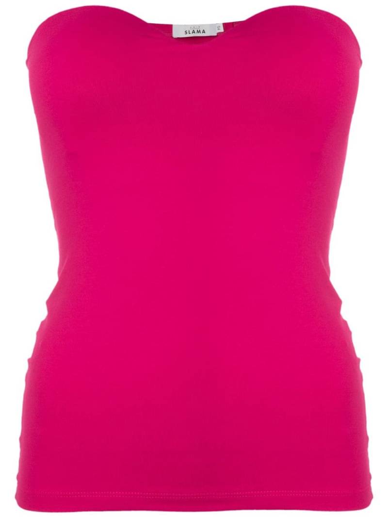 Amir Slama strapless tube top - Pink von Amir Slama