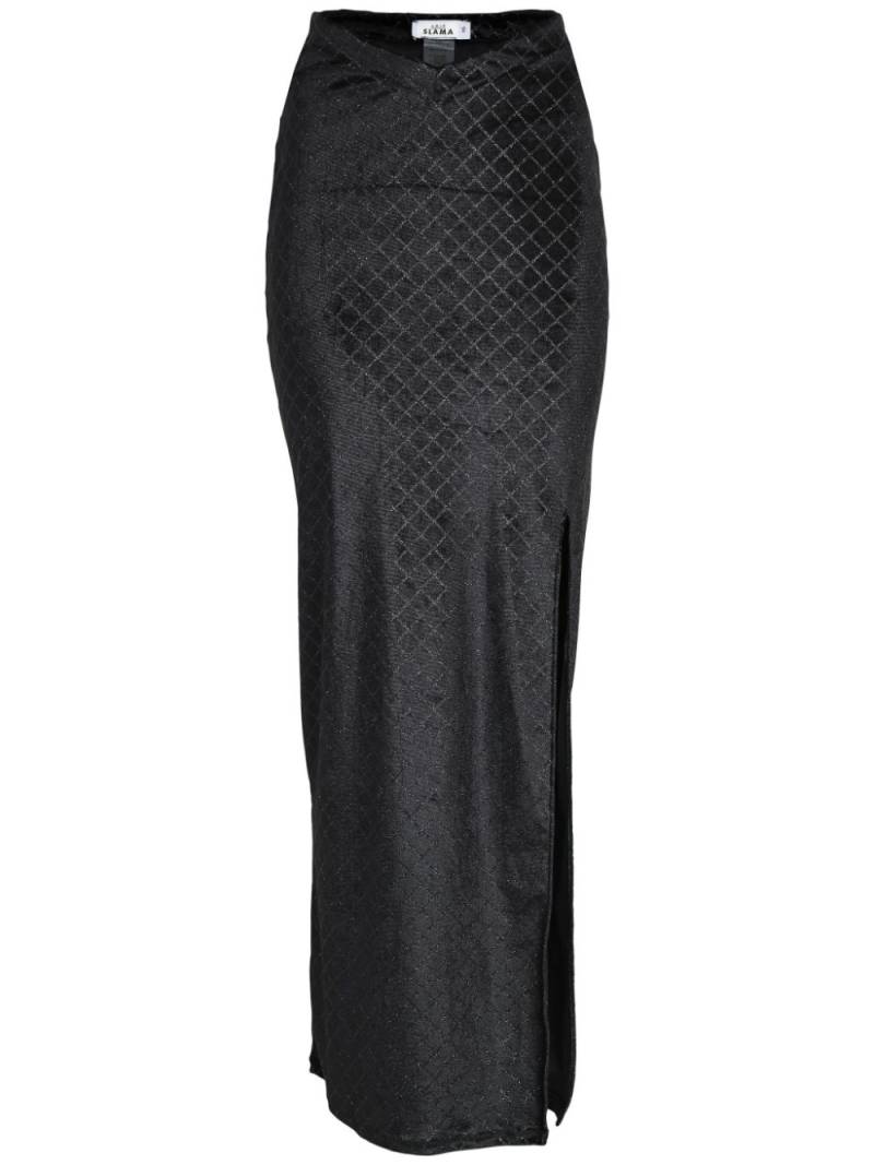 Amir Slama stretch-design skirt - Black von Amir Slama