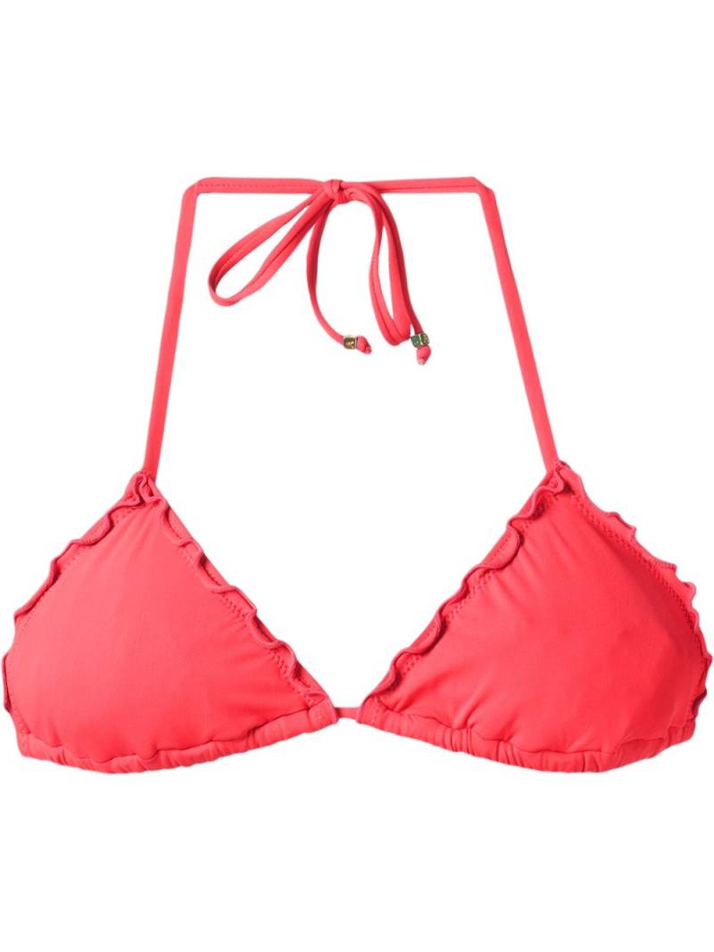 Amir Slama triangle bikini top - Red von Amir Slama