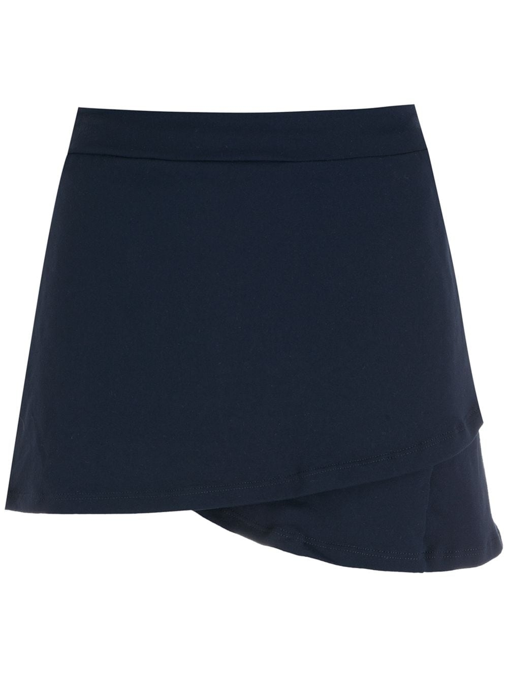 Amir Slama wrap mini skirt - Blue von Amir Slama