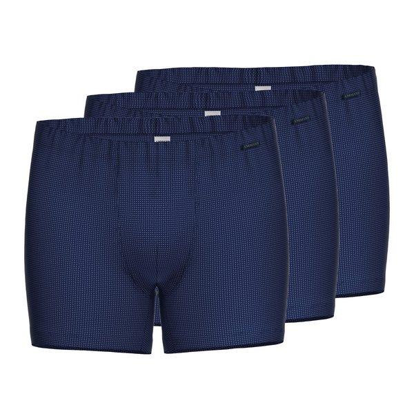 3er Pack Nelson - Long Retro-short Pant Herren Blau XXL von Ammann