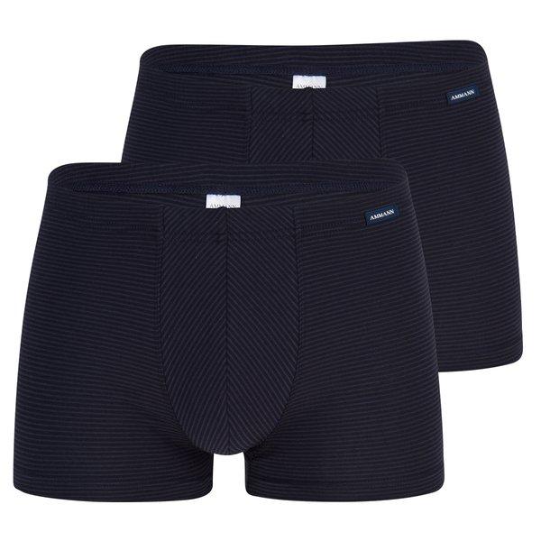 2er Pack Cotton & More - Retro-short Pant Herren Blau 3XL von Ammann