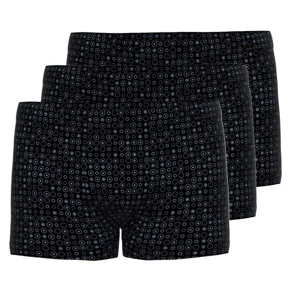 3er Pack New Modern - Cotton-modal - Retro Short Pant Herren Schwarz M von Ammann