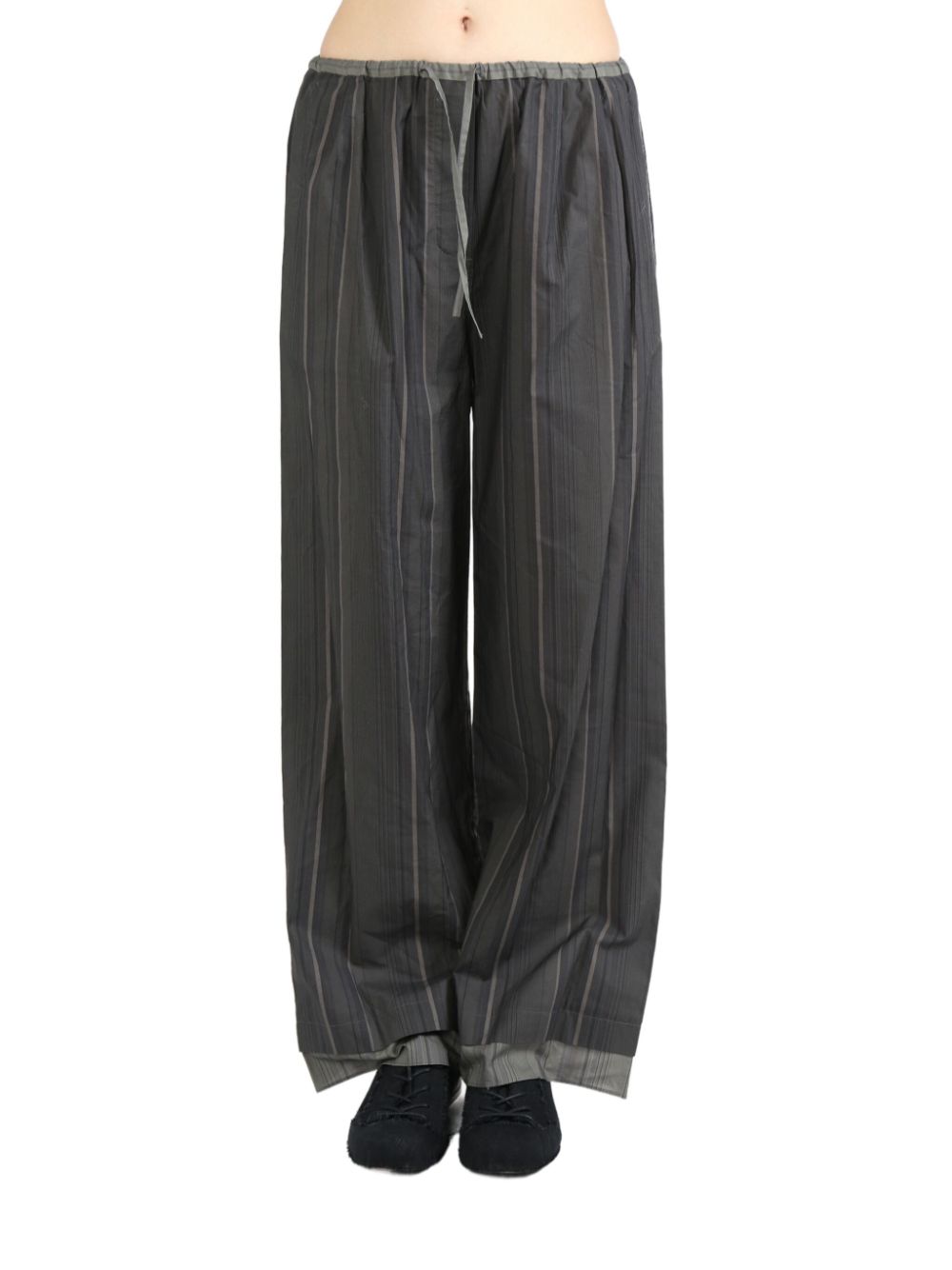 Amomento striped pajama trousers - Brown von Amomento