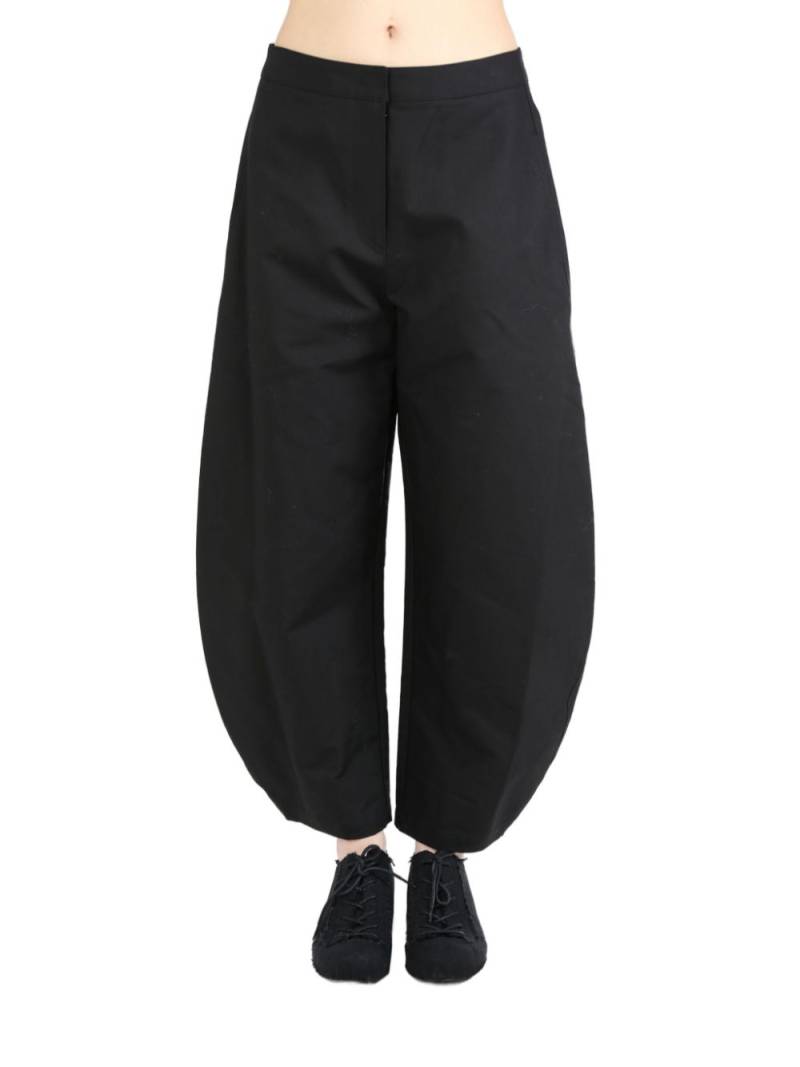 Amomento wide-leg trousers - Black von Amomento