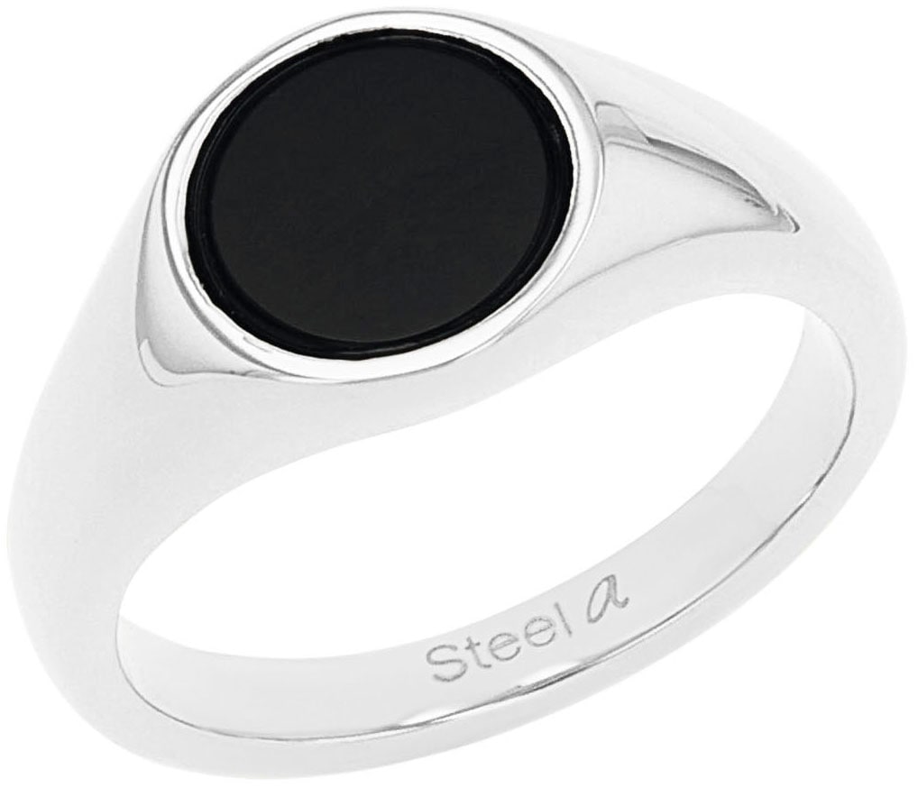 Amor Fingerring »2037297/-298/-299/-300-306, 2037307/-08/-09/-10-16«, mit Onyx Amor Fingerring »2037297/-298/-299/-300-306, 2037307/-08/-09/-10-16«, mit Onyx von Amor