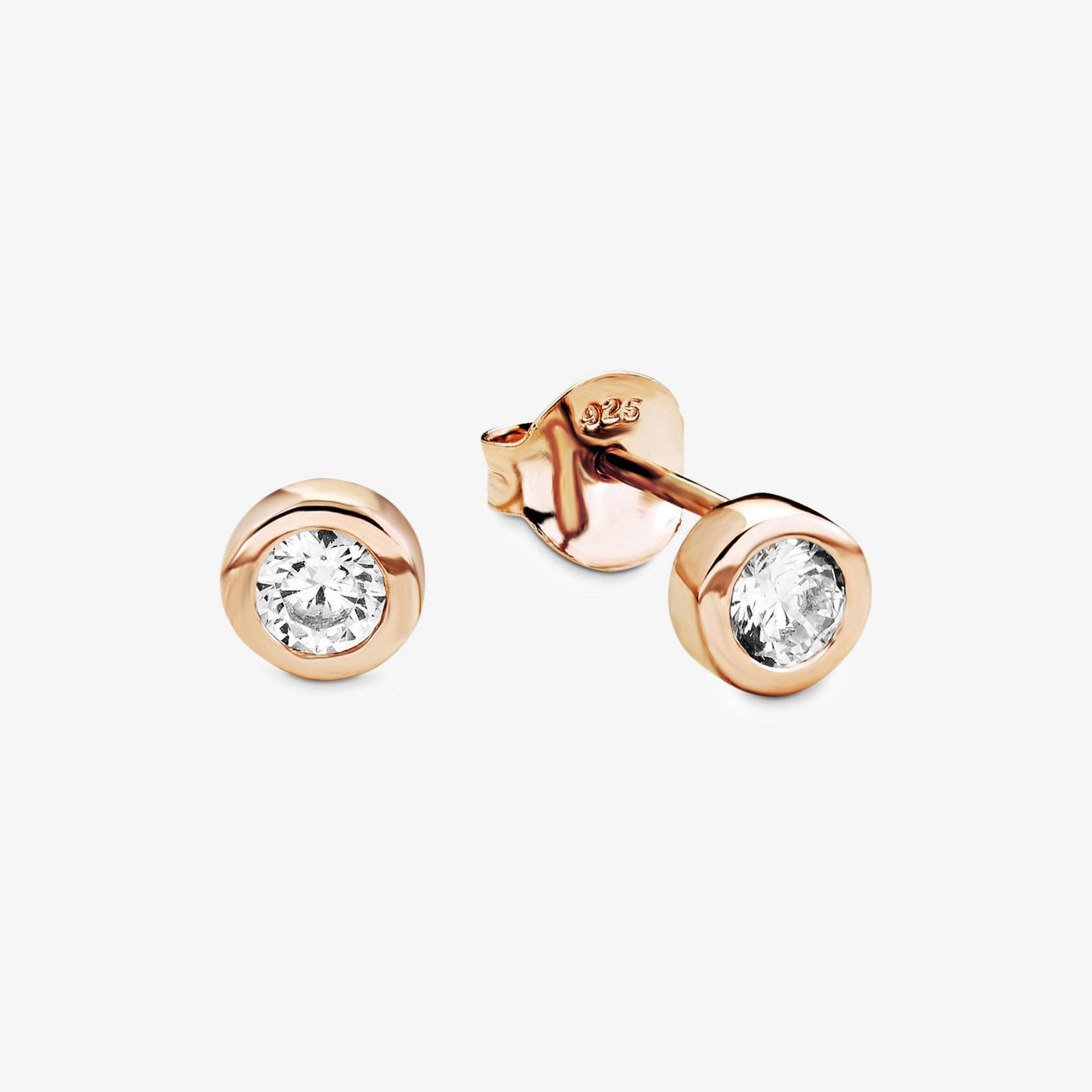 Ohrstecker Damen Roségold ONE SIZE von amor