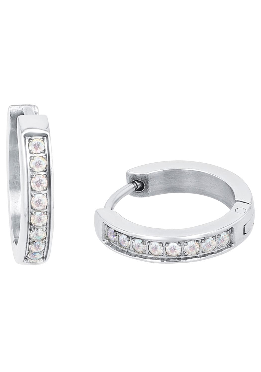 Amor Paar Creolen », 2036467«, mit Zirkonia Amor Paar Creolen », 2036467«, mit Zirkonia von Amor