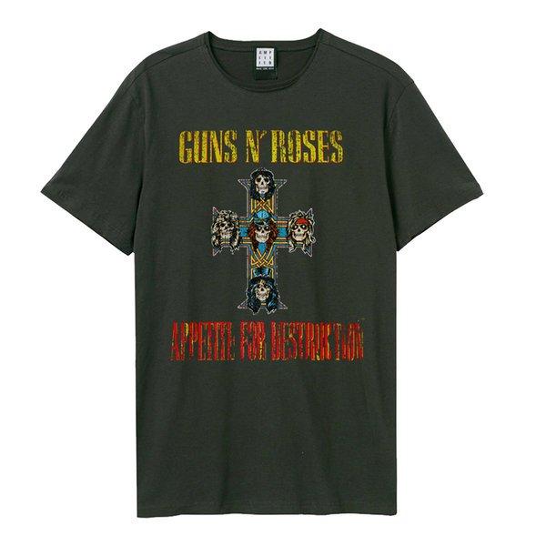 Appetite For Destruction Tshirt Damen Charcoal Black S von Amplified