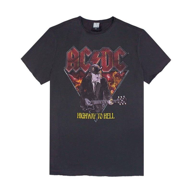 Highway To Hell Tshirt Herren Schwarz L von Amplified