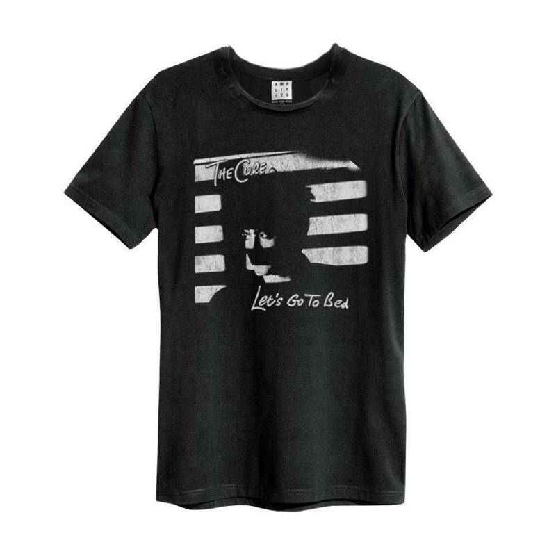 Let's Go To Bed Tshirt Damen Schwarz XL von Amplified