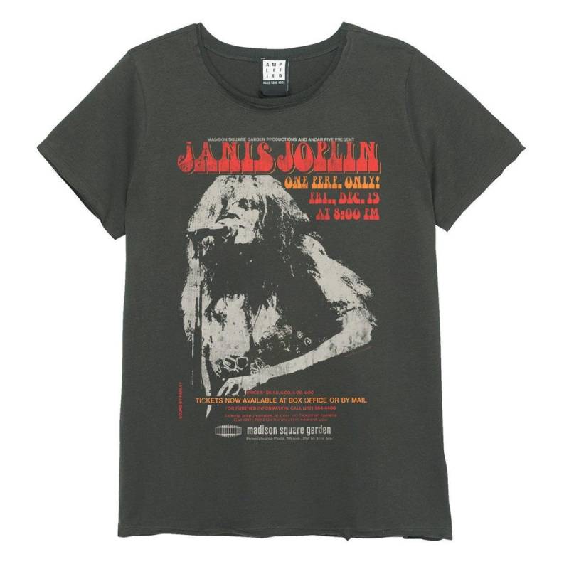 Madison Square Tshirt Damen Charcoal Black M von Amplified