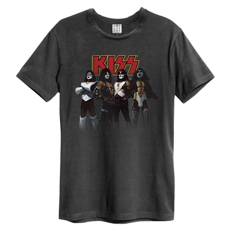 Rock Gods Tshirt Damen Charcoal Black XS von Amplified