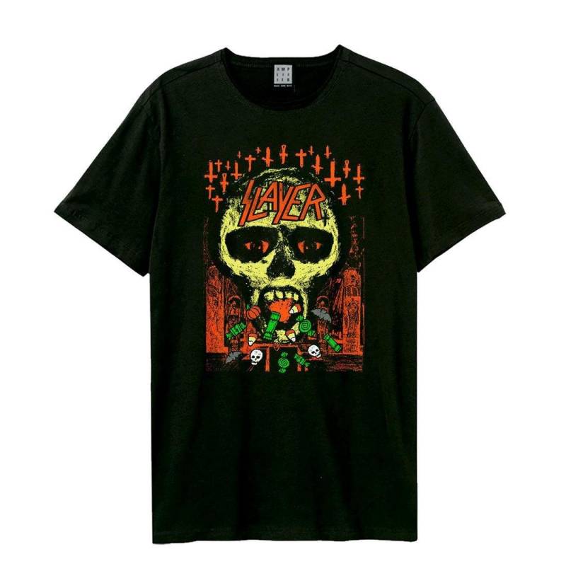 Trick Or Treat Tshirt Damen Schwarz 3XL von Amplified